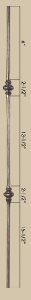 Flat Double Knob